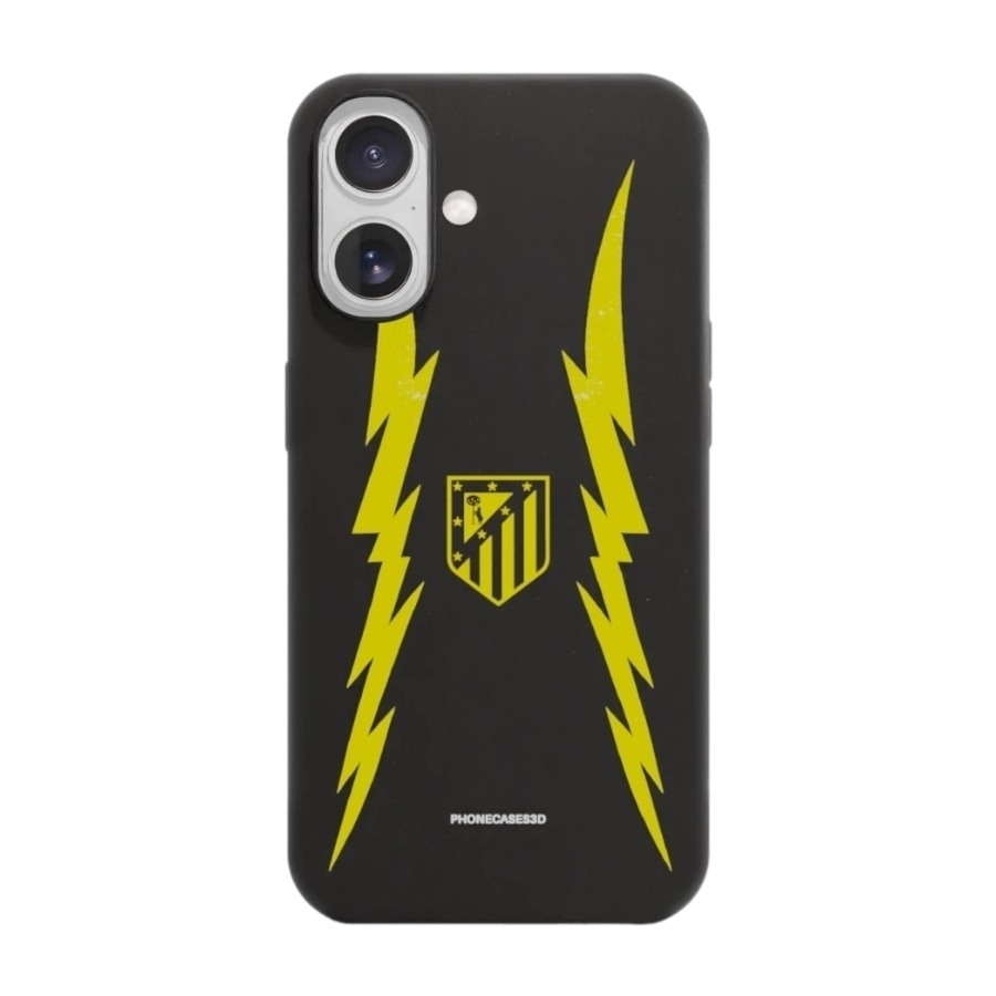 Phonecases3D iPhone 17 Atlético de Madrid komposterbart cover, sort billede 1