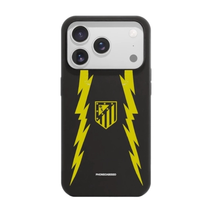 Phonecases3D iPhone 17 Pro Atlético de Madrid komposterbart cover, sort billede 1