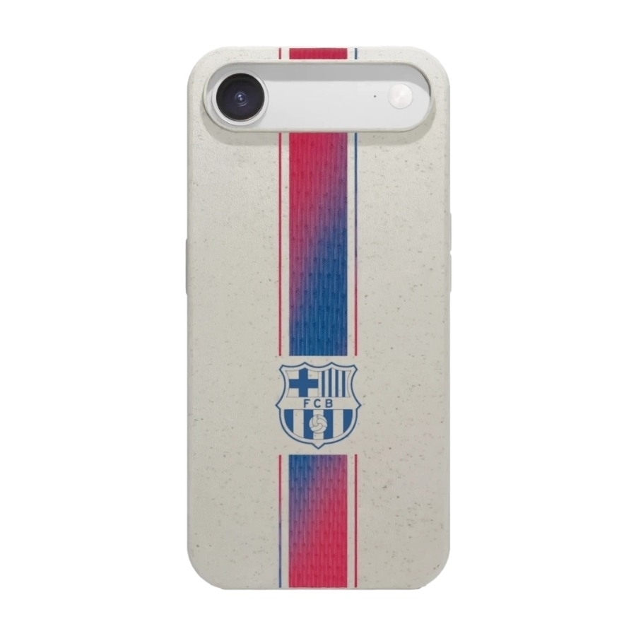Phonecases3D iPhone Air FC Barcelona komposterbart cover, hvid billede 1