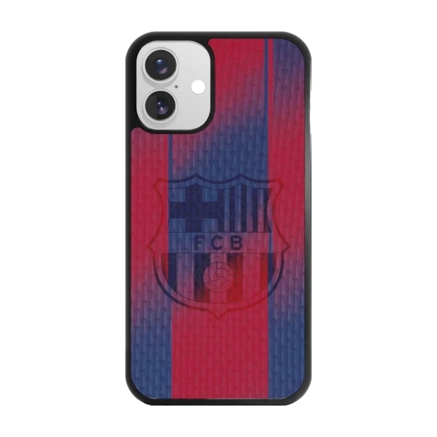 Phonecases3D iPhone 16 Plus FC Barcelona 3D mobilcover, sort billede 1