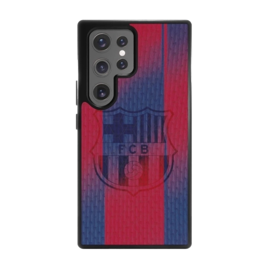 Phonecases3D Samsung Galaxy S25 Ultra FC Barcelona 3D mobilcover, sort billede 1