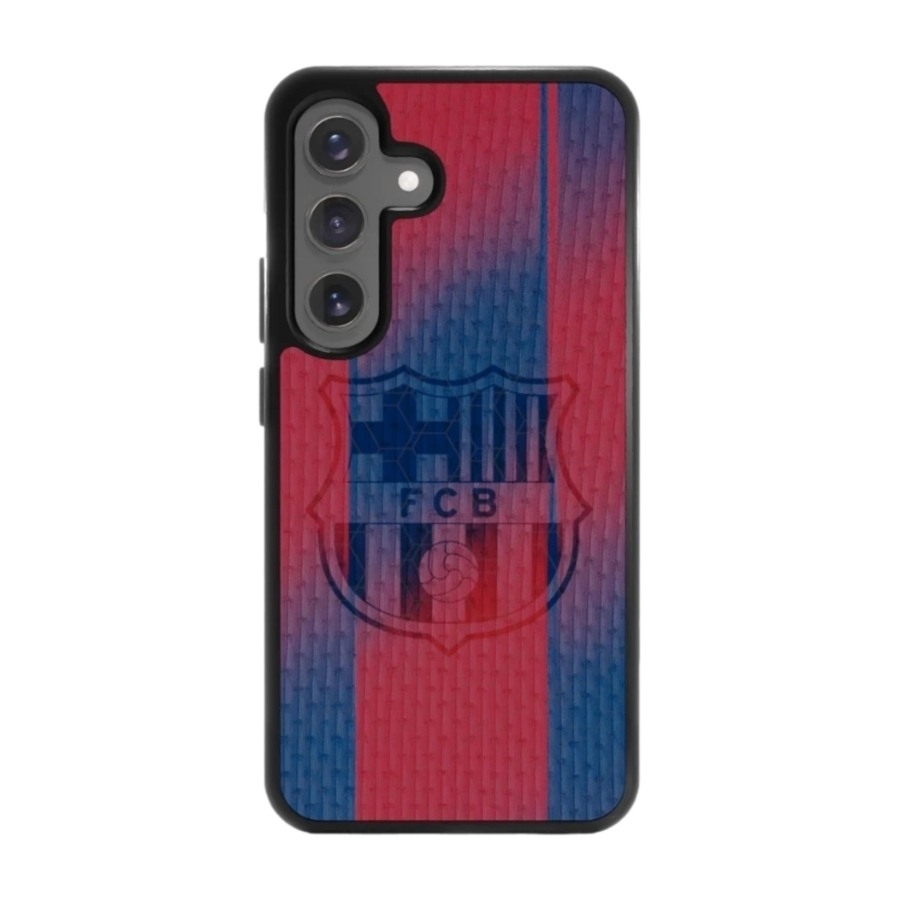 Phonecases3D Samsung Galaxy S25 FC Barcelona 3D mobilcover, sort billede 1