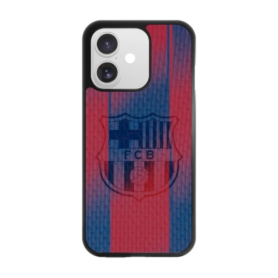 Phonecases3D iPhone 17 FC Barcelona 3D mobilcover, sort billede 1
