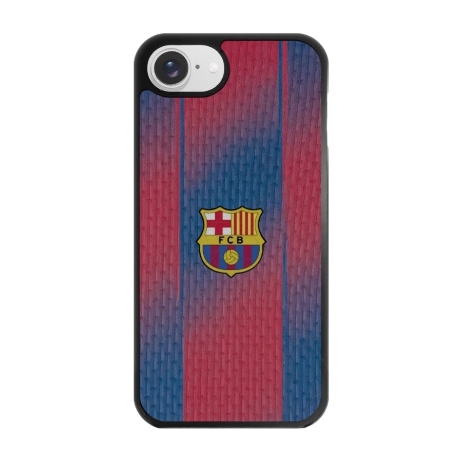 Phonecases3D iPhone 17e/16e FC Barcelona 3D mobilcover, sort billede 1