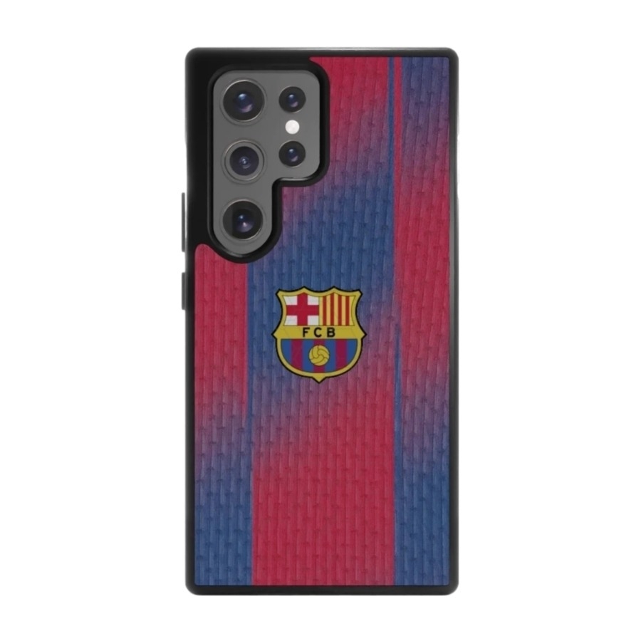 Phonecases3D Samsung Galaxy S25 Ultra FC Barcelona 3D mobilcover, sort billede 1