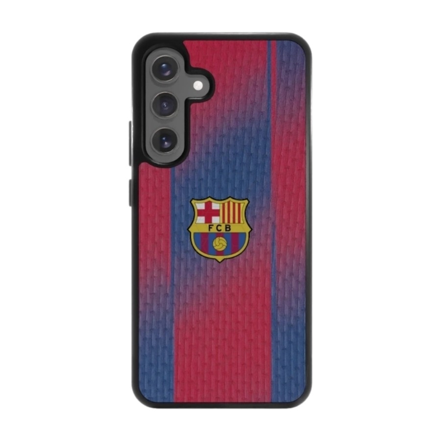 Phonecases3D Samsung Galaxy S25+ FC Barcelona 3D mobilcover, sort billede 1