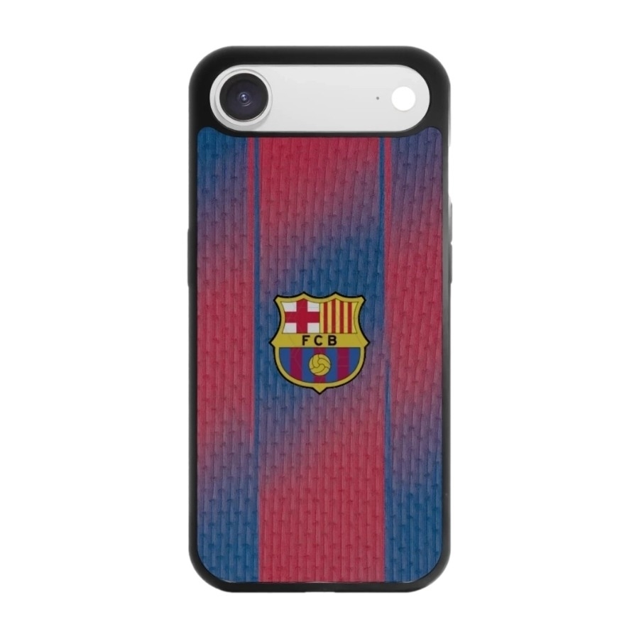 Phonecases3D iPhone Air FC Barcelona 3D mobilcover, sort billede 1