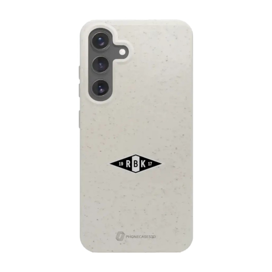 Phonecases3D Samsung Galaxy S25+ RBK komposterbart cover, hvid billede 1