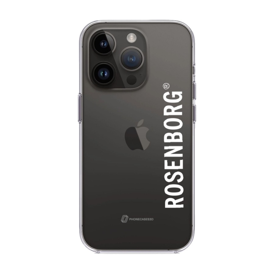 Phonecases3D iPhone 13 Pro RBK Clear case -mobilcover, sort billede 1