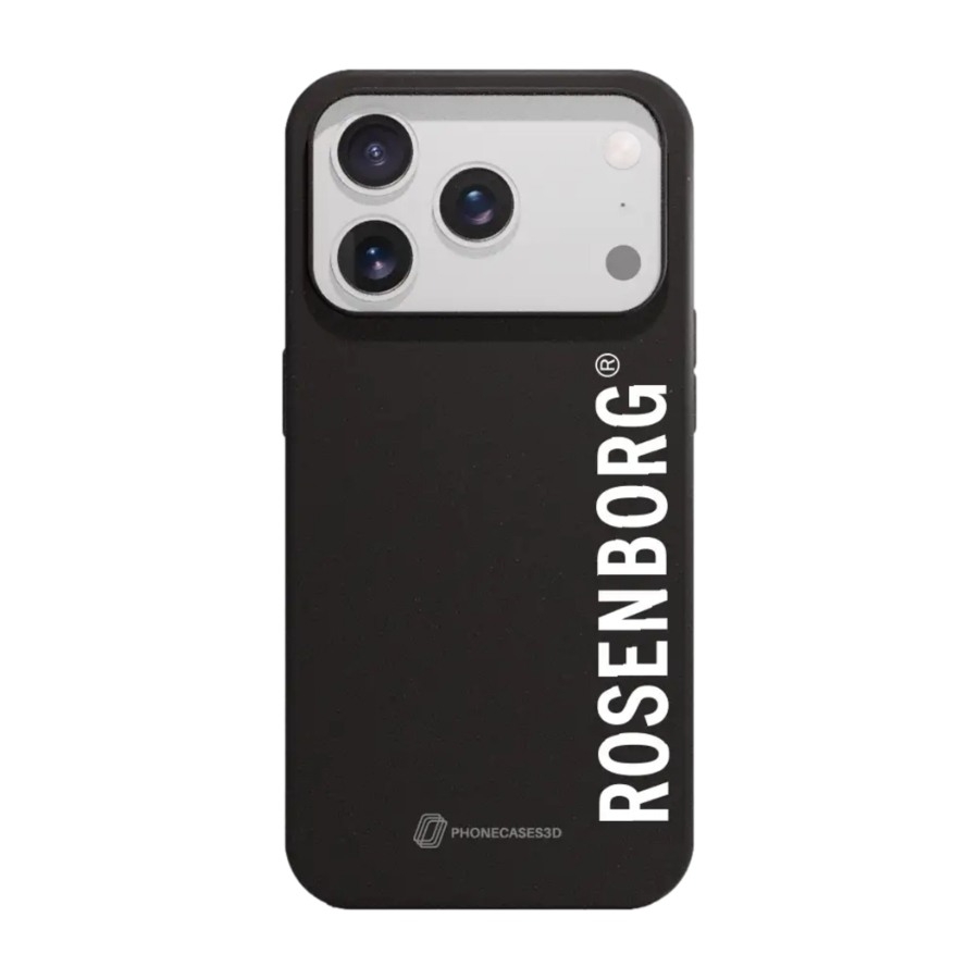 Phonecases3D iPhone 17 Pro Max RBK komposterbart cover, sort billede 1