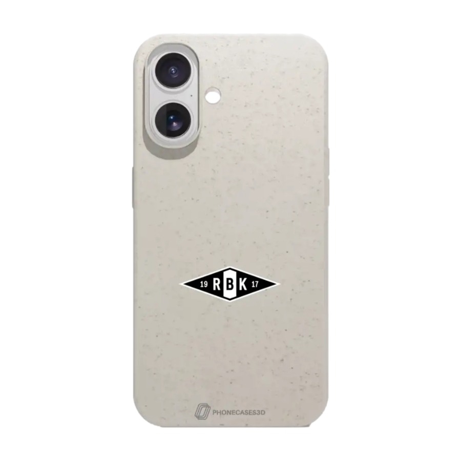 Phonecases3D iPhone 17 RBK komposterbart cover, hvid billede 1