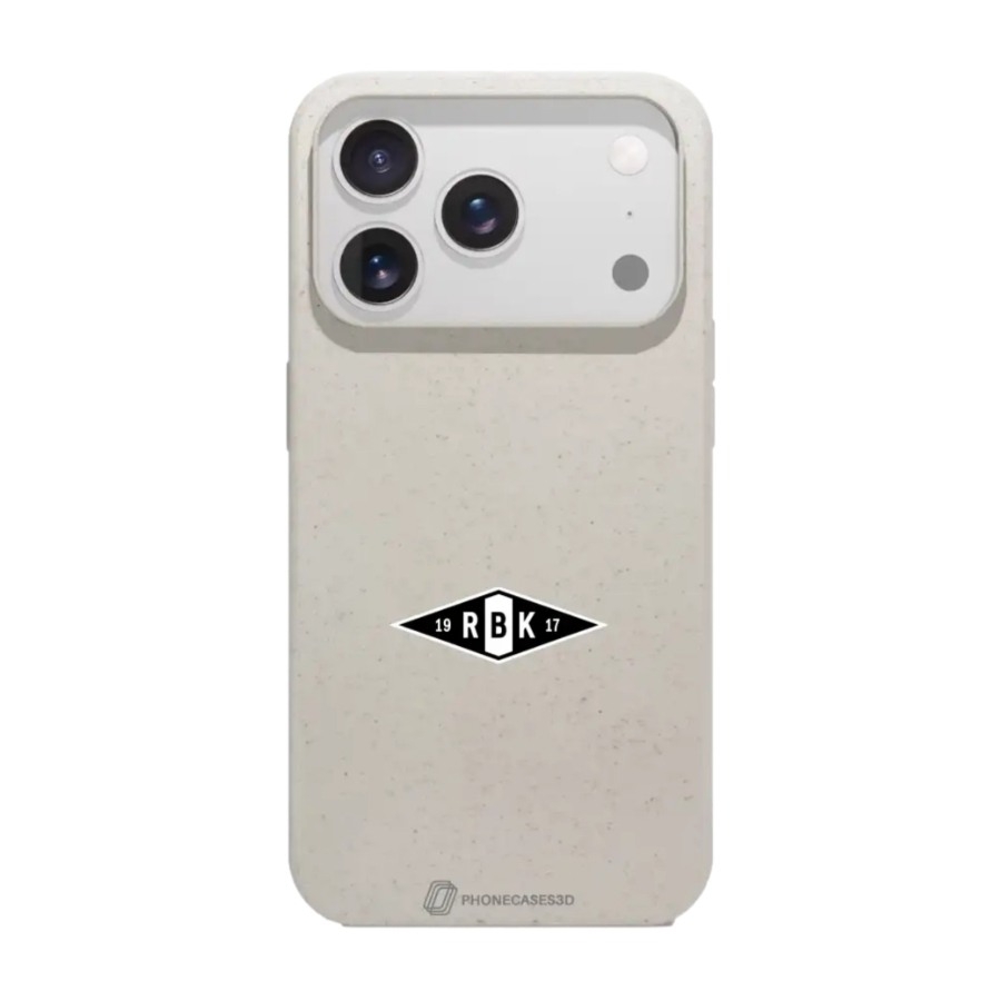 Phonecases3D iPhone 17 Pro RBK komposterbart cover, hvid billede 1