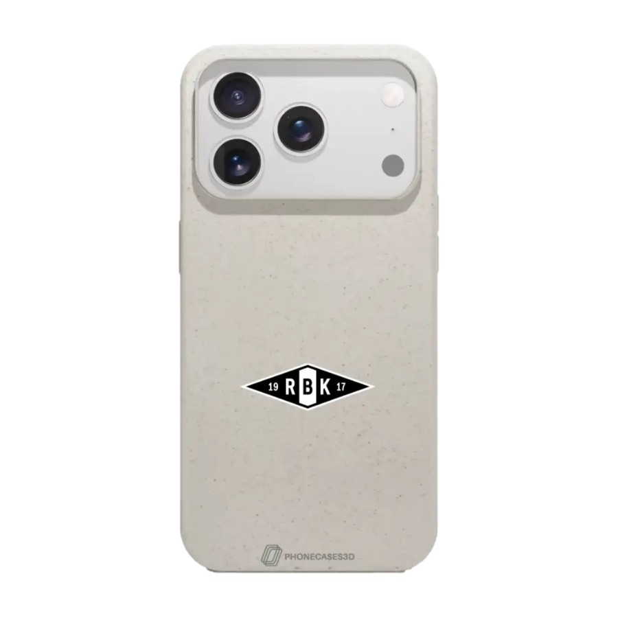 Phonecases3D iPhone 17 Pro Max RBK komposterbart cover, hvid billede 1
