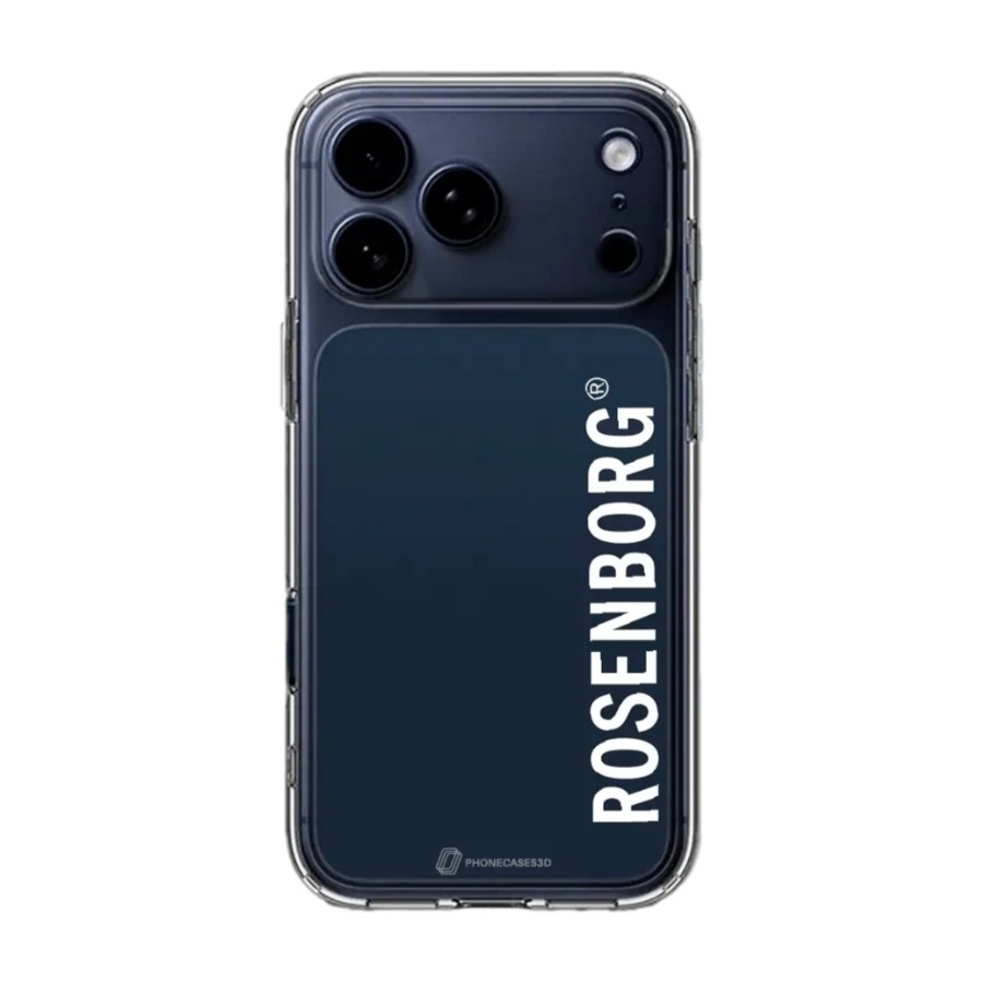 Phonecases3D iPhone 17 Pro RBK Clear case -mobilcover, sort billede 1