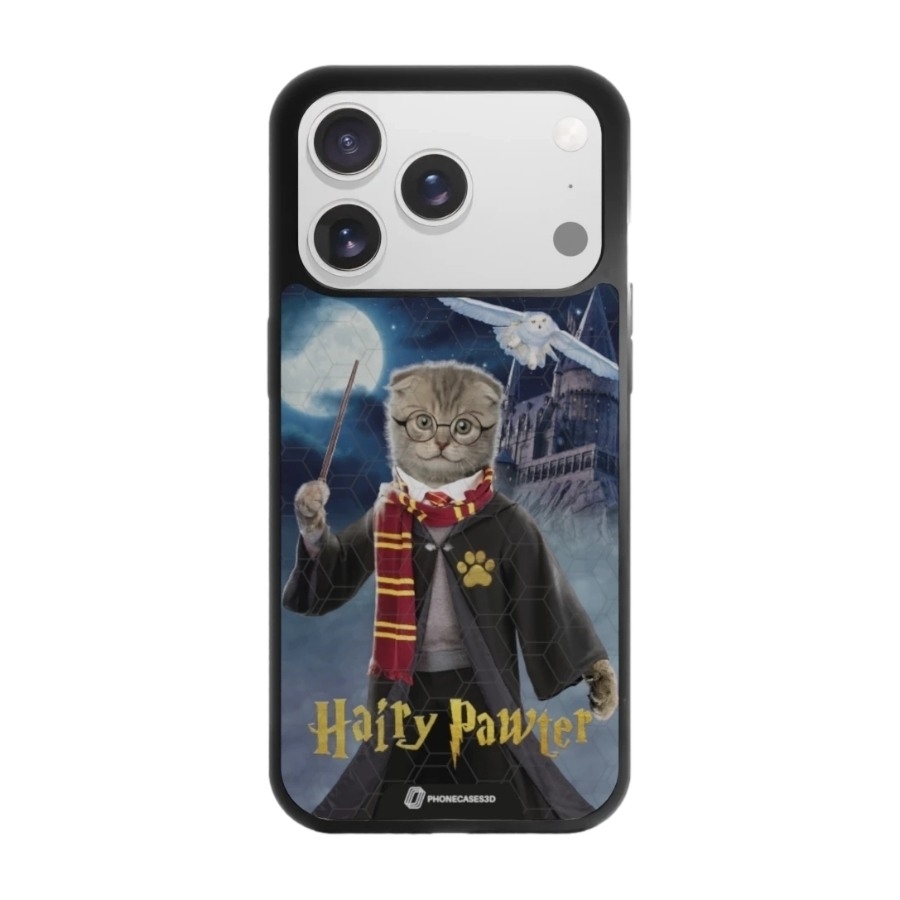 Phonecases3D iPhone 17 Pro Joseph Tate 3D mobilcover, sort billede 1