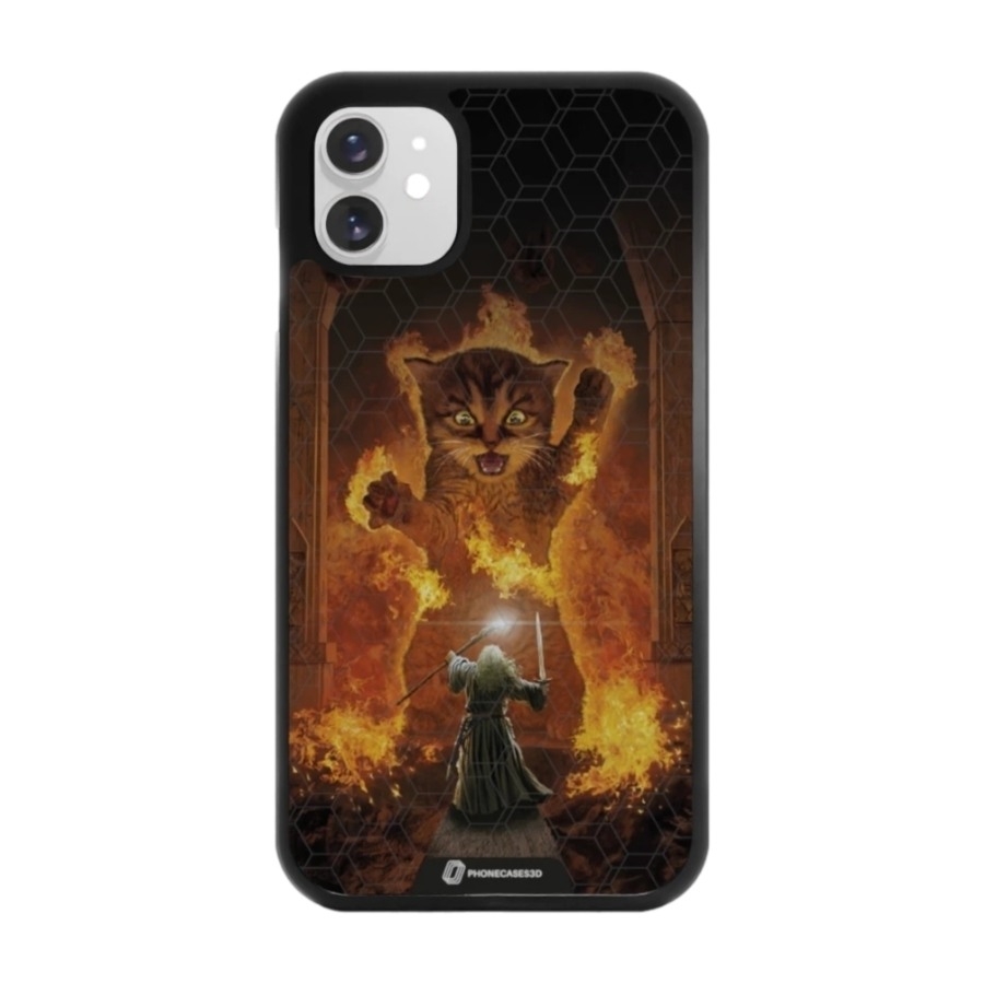Phonecases3D iPhone 11 Joseph Tate 3D mobilcover, sort billede 1