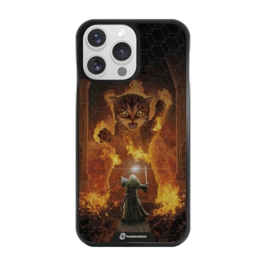 Phonecases3D iPhone 14 Pro Joseph Tate 3D mobilcover, sort billede 1
