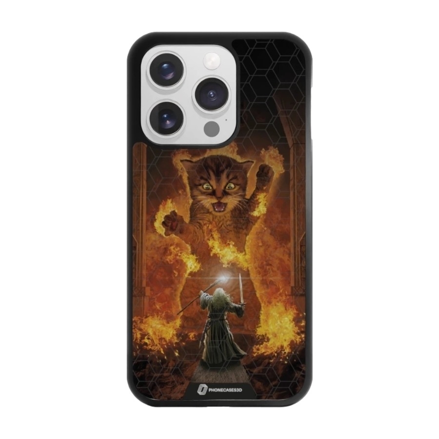 Phonecases3D iPhone 16 Pro Joseph Tate 3D mobilcover, sort billede 1