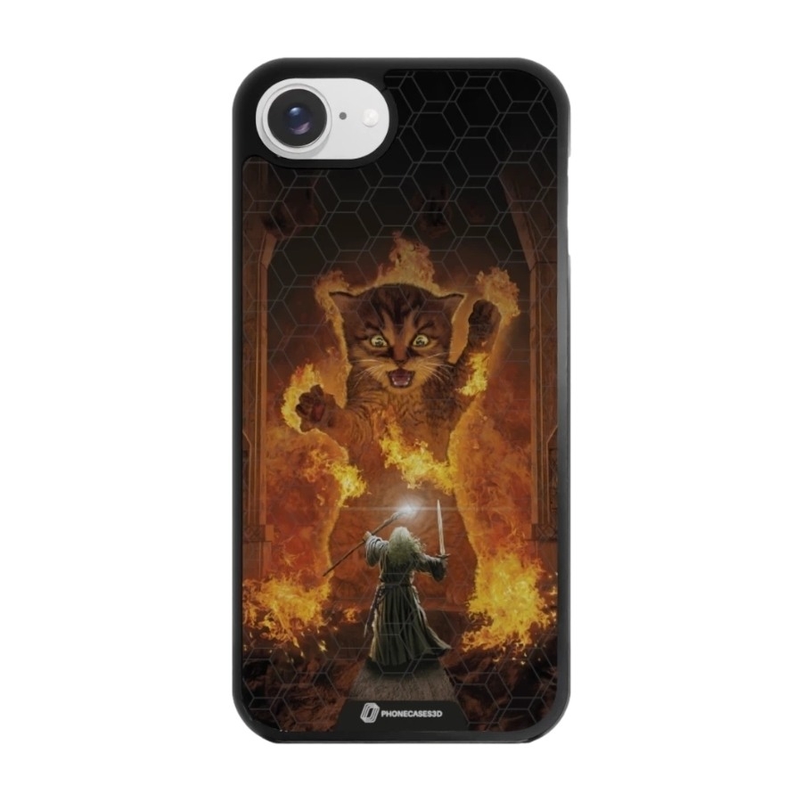 Phonecases3D iPhone 17e/16e Joseph Tate 3D mobilcover, sort billede 1