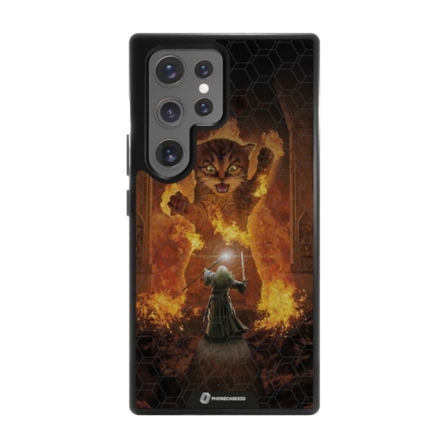 Phonecases3D Samsung Galaxy S25 Ultra Joseph Tate 3D mobilcover, sort billede 1