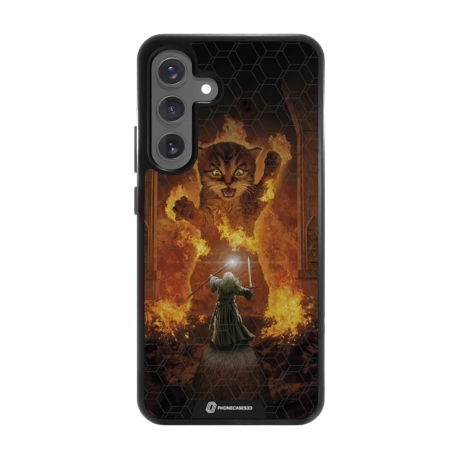 Phonecases3D Samsung Galaxy S25+ Joseph Tate 3D mobilcover, sort billede 1