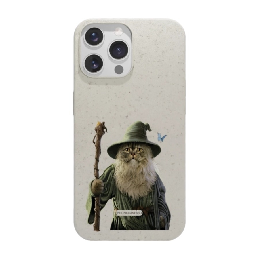 Phonecases3D iPhone 14 Pro Joseph Tate komposterbart cover, hvid billede 1