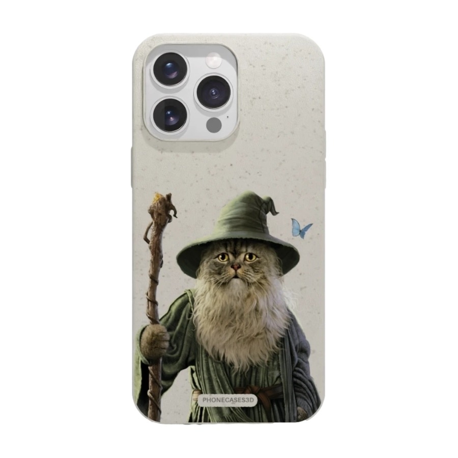 Phonecases3D iPhone 16 Pro Max Joseph Tate komposterbart cover, hvid billede 1