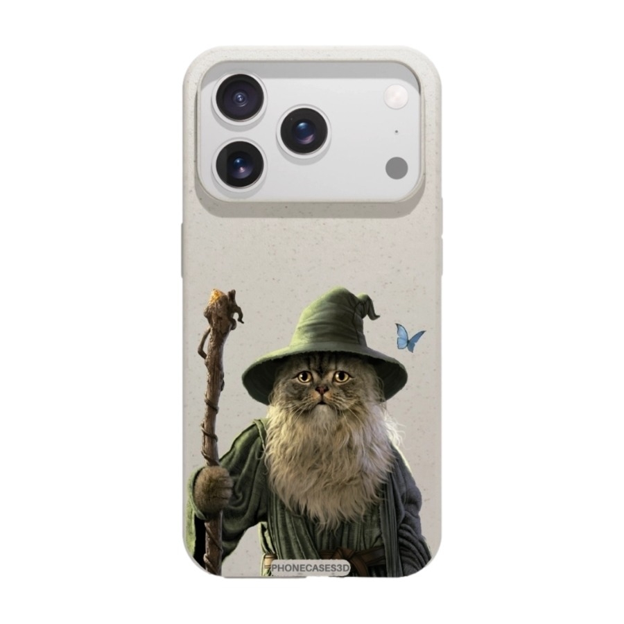 Phonecases3D iPhone 17 Pro Max Joseph Tate komposterbart cover, hvid billede 1