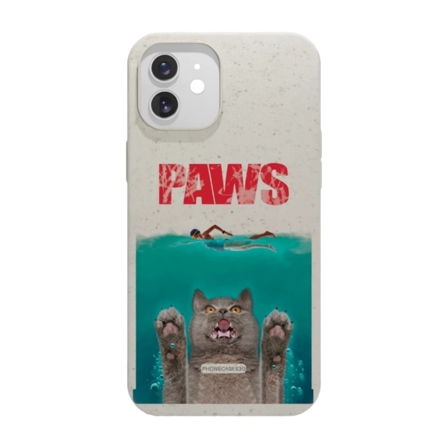 Phonecases3D iPhone 12 Joseph Tate komposterbart cover, hvid billede 1