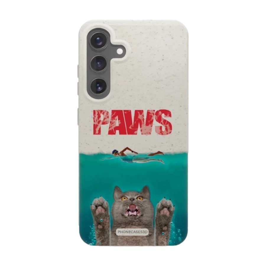 Phonecases3D Samsung Galaxy S25+ Joseph Tate komposterbart cover, hvid billede 1