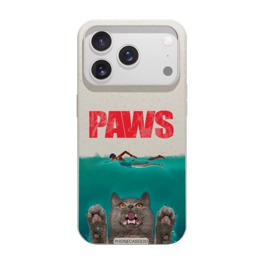 Phonecases3D iPhone 17 Pro Max Joseph Tate komposterbart cover, hvid billede 1