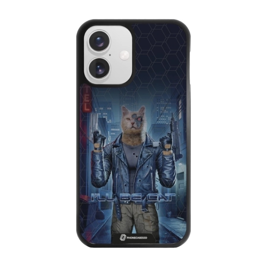 Phonecases3D iPhone 16 Joseph Tate 3D mobilcover, sort billede 1