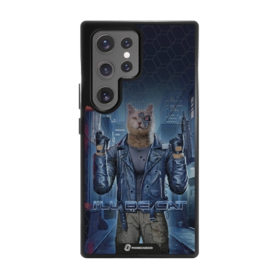 Phonecases3D Samsung Galaxy S25 Ultra Joseph Tate 3D mobilcover, sort billede 1