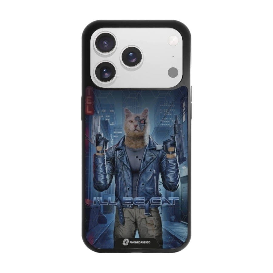 Phonecases3D iPhone 17 Pro Joseph Tate 3D mobilcover, sort billede 1