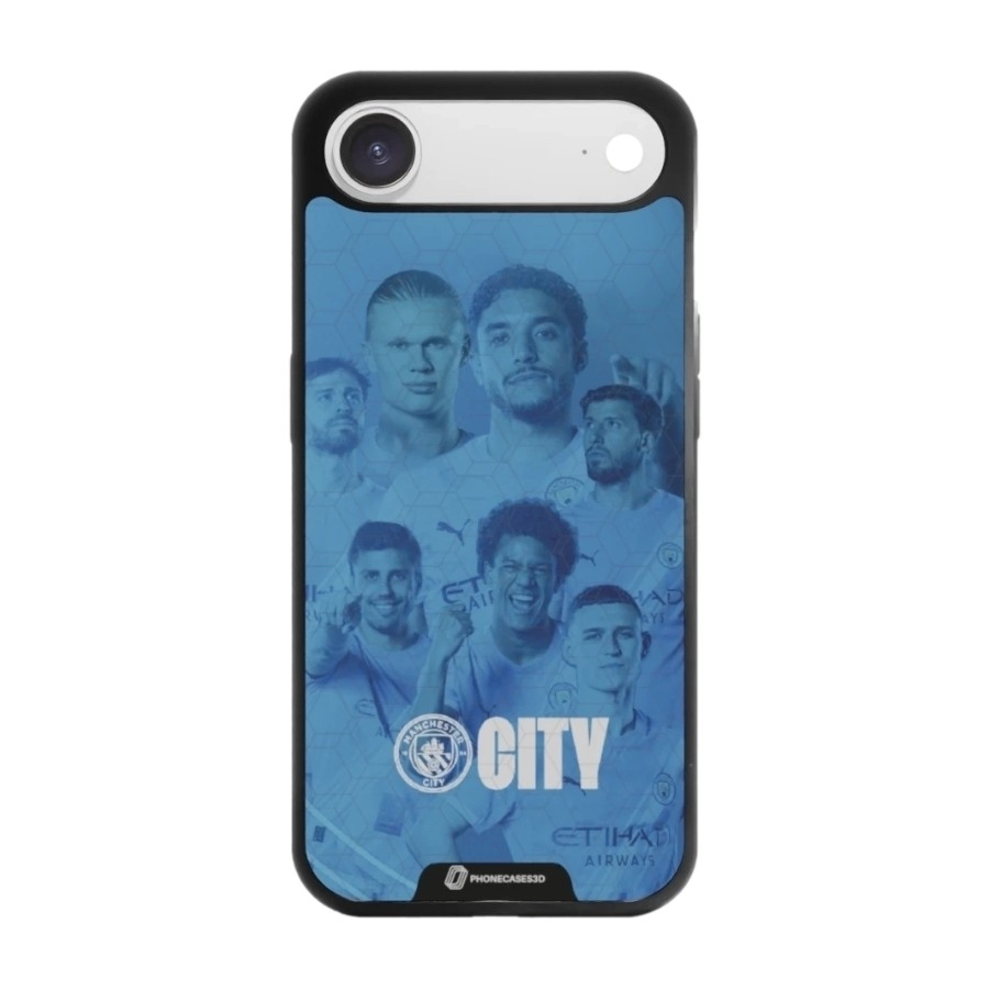 Phonecases3D iPhone Air Man City 3D mobilcover, sort billede 1