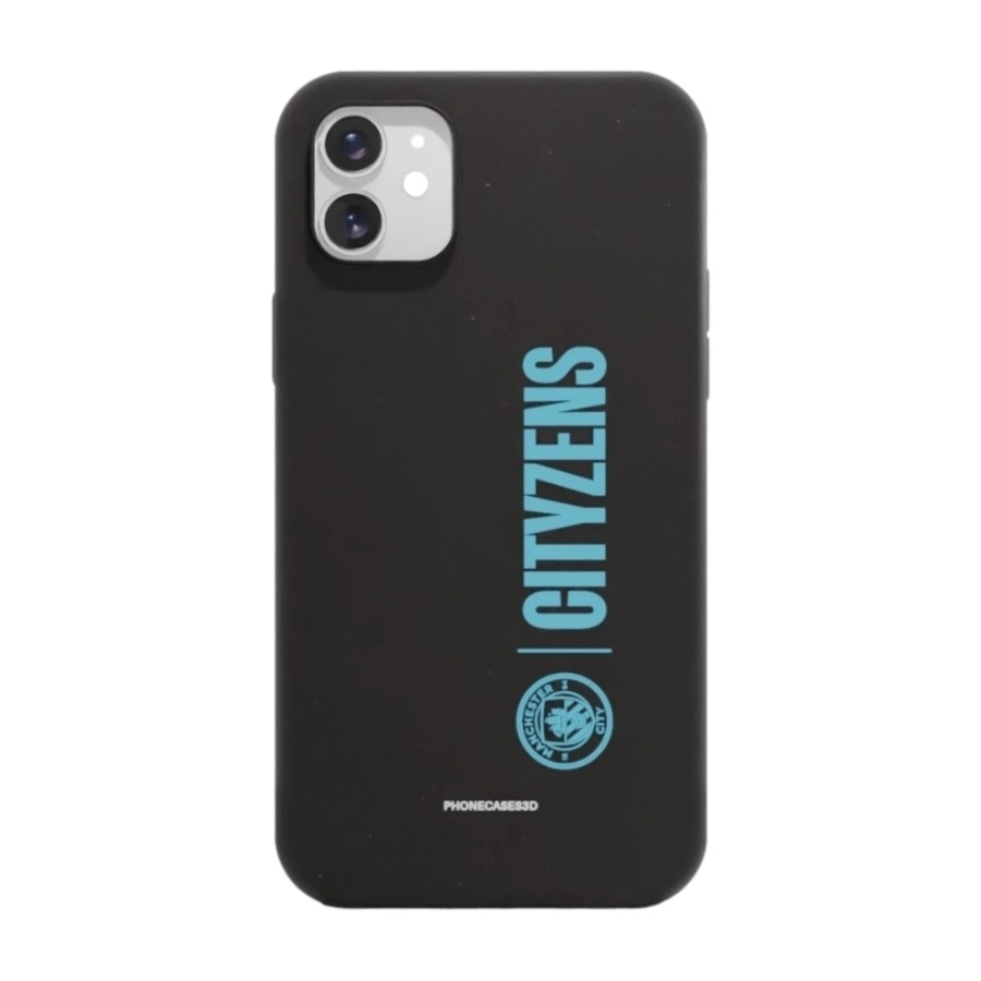 Phonecases3D iPhone 11 Man City komposterbart cover, sort billede 1