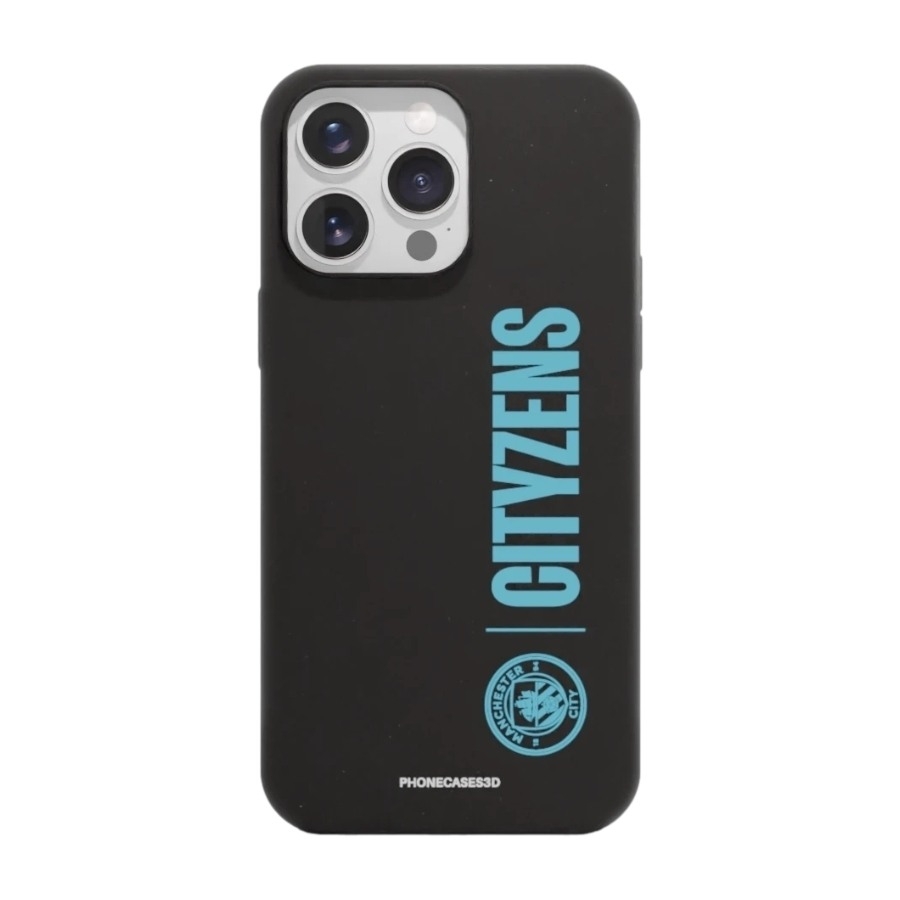 Phonecases3D iPhone 16 Pro Max Man City komposterbart cover, sort billede 1