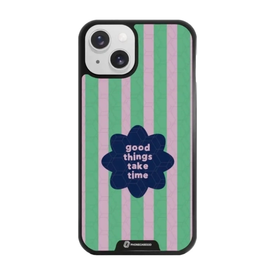 Phonecases3D iPhone 13 Jess Rachel Sharp 3D mobilcover, sort billede 1