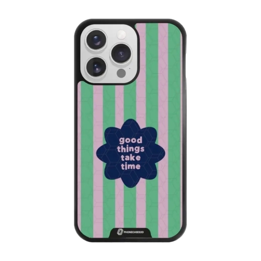 Phonecases3D iPhone 13 Pro Jess Rachel Sharp 3D mobilcover, sort billede 1