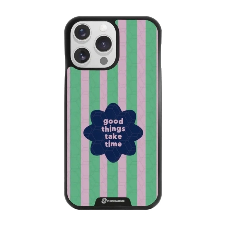 Phonecases3D iPhone 14 Pro Jess Rachel Sharp 3D mobilcover, sort billede 1