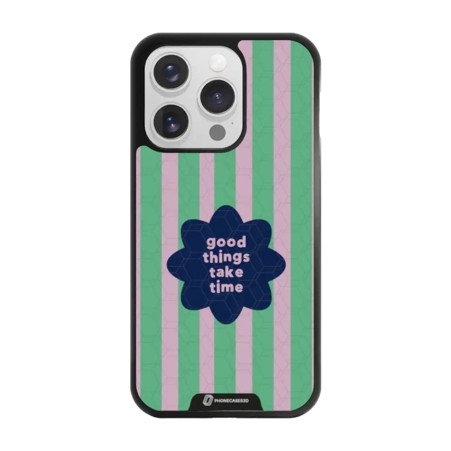 Phonecases3D iPhone 16 Pro Jess Rachel Sharp 3D mobilcover, sort billede 1