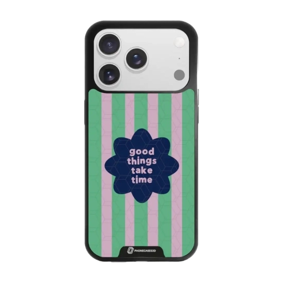Phonecases3D iPhone 17 Pro Jess Rachel Sharp 3D mobilcover, sort billede 1