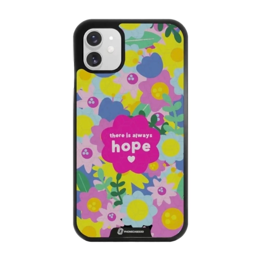 Phonecases3D iPhone 11 Jess Rachel Sharp 3D mobilcover, sort billede 1