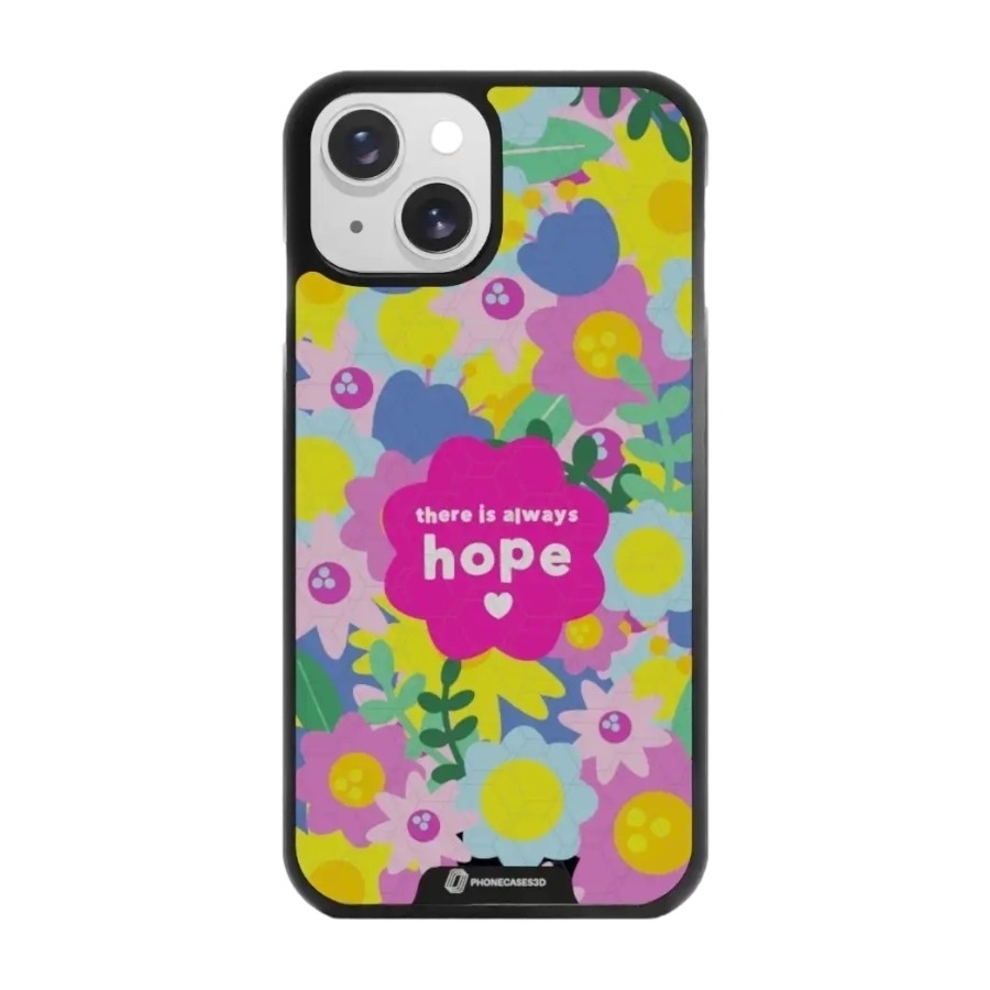 Phonecases3D iPhone 15 Jess Rachel Sharp 3D mobilcover, sort billede 1