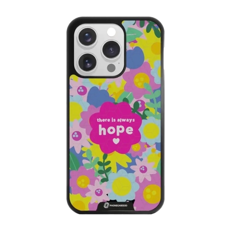 Phonecases3D iPhone 15 Pro Jess Rachel Sharp 3D mobilcover, sort billede 1