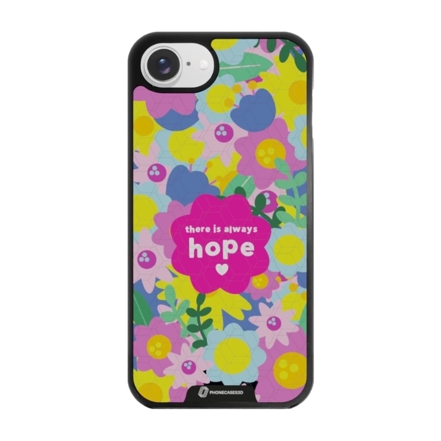 Phonecases3D iPhone 17e/16e Jess Rachel Sharp 3D mobilcover, sort billede 1