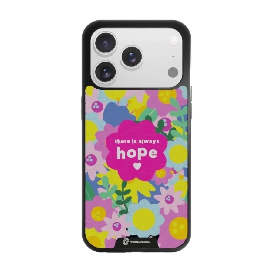 Phonecases3D iPhone 17 Pro Jess Rachel Sharp 3D mobilcover, sort billede 1