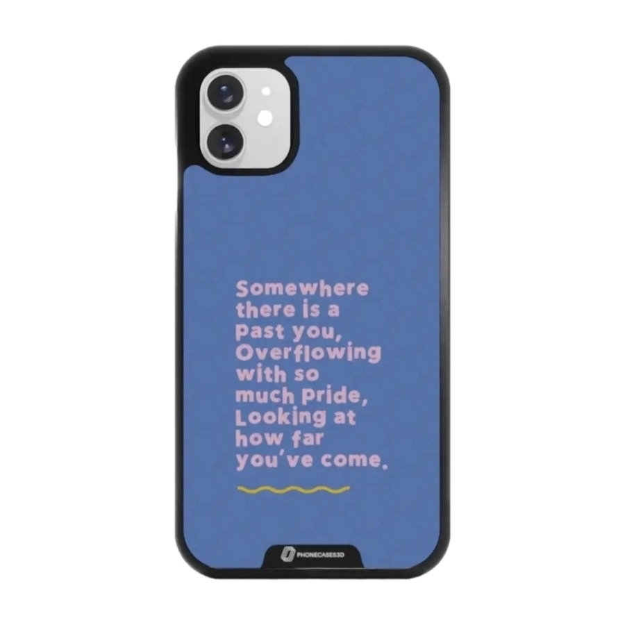Phonecases3D iPhone 11 Jess Rachel Sharp 3D mobilcover, sort billede 1
