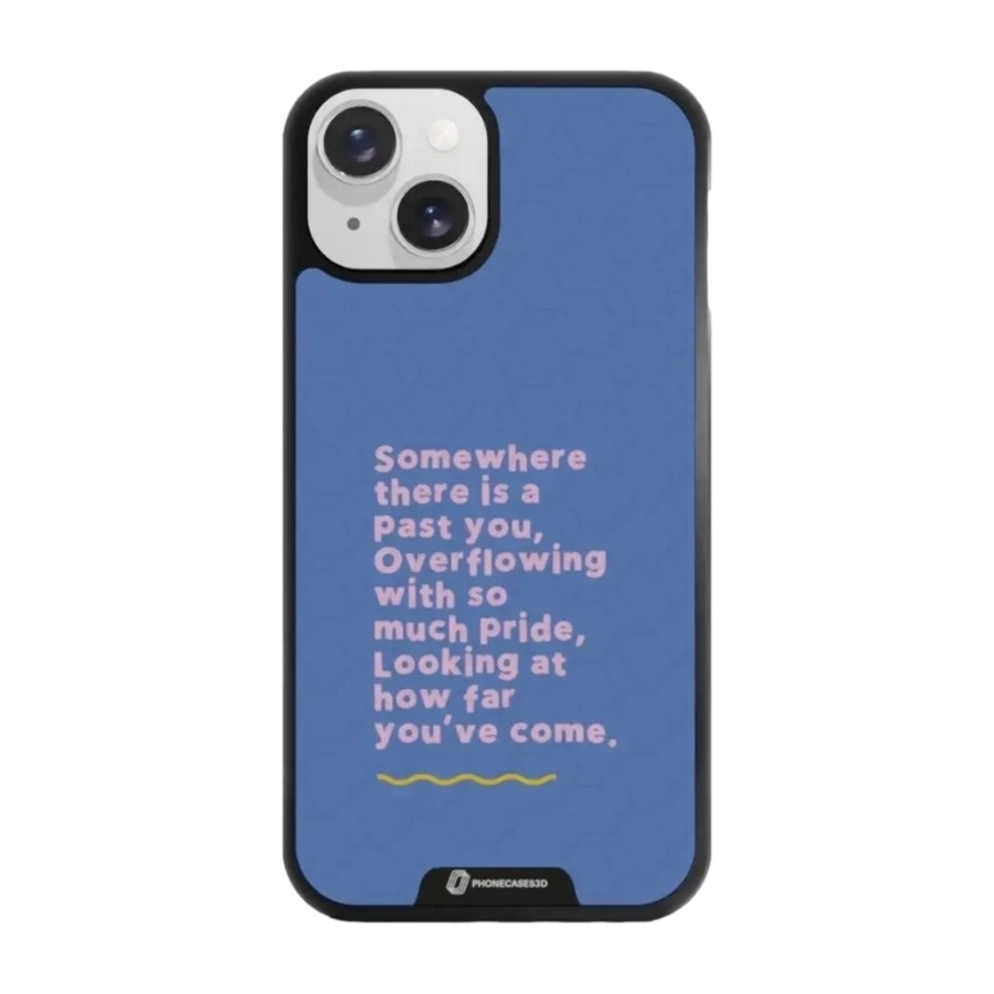 Phonecases3D iPhone 14 Jess Rachel Sharp 3D mobilcover, sort billede 1
