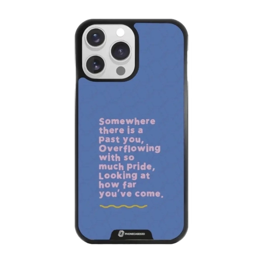 Phonecases3D iPhone 14 Pro Jess Rachel Sharp 3D mobilcover, sort billede 1